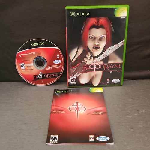 Bloodrayne xbox complete cib - bloodrayne,